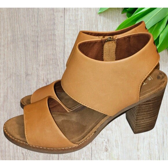 JESSICA SIMPSON Neeson Grey Kid Suede Open Toe Wedge Heels Shoe US 8 .5 M - Picture 3 of 11